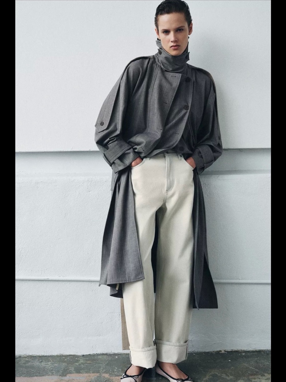 NWT ZARA Trench Coat $269 retail - Picture 6 of 11